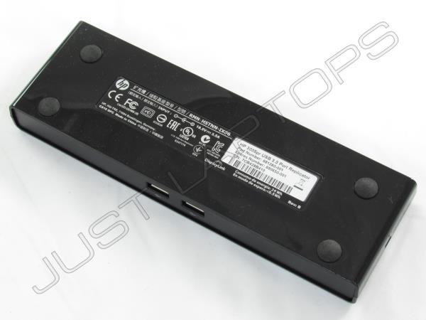 HP HSTNN-IX06 USB 3.0 Dock Port Replicator w/ HDMI & Display Port w/ PSU