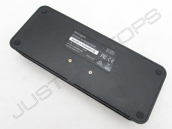 Kensington SD3650 K33997 M01342 USB 3.0 Universal Docking Station Inc PSU