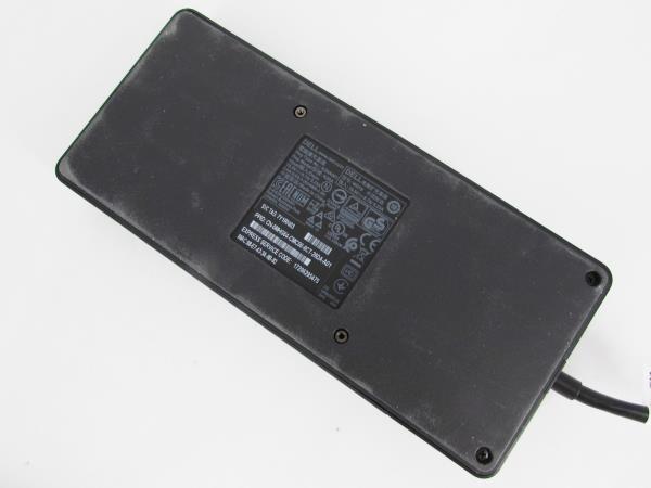 Dell WD19 USB-C Docking Station Inc 180W AC Adapter UK Mains Lead