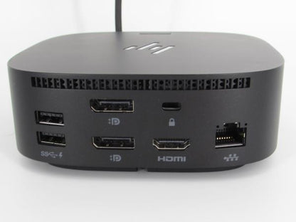 HP USB-C Dock G5 Docking Station Inc 120W AC Adapter UK Mains Lead