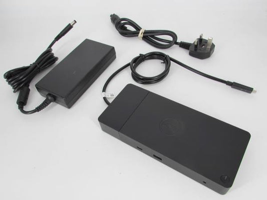 Dell WD19 USB-C Docking Station Inc 180W AC Adapter UK Mains Lead