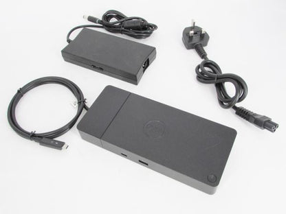 Dell WD19S USB-C USB Type-C Docking Station Inc 130W AC Adapter UK Mains Lead