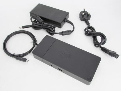 Dell WD19S USB-C USB Type-C Docking Station Inc 180W AC Adapter UK Mains Lead