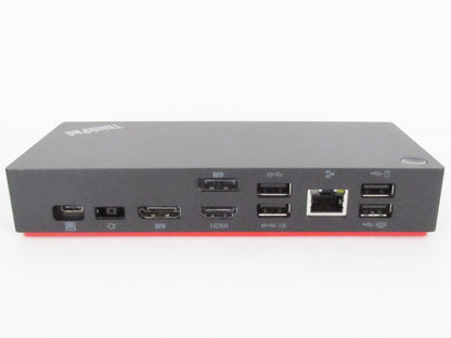 Lenovo 40AY ThinkPad Universal USB-C Dock Inc AC Adapter & UK Mains Lead