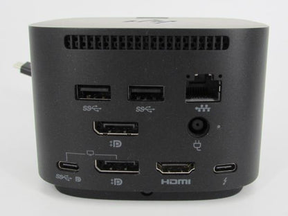 HP HSN-IX03 Thunderbolt 4 120W G4 Dock Docking Station Inc AC Adapter UK Plug