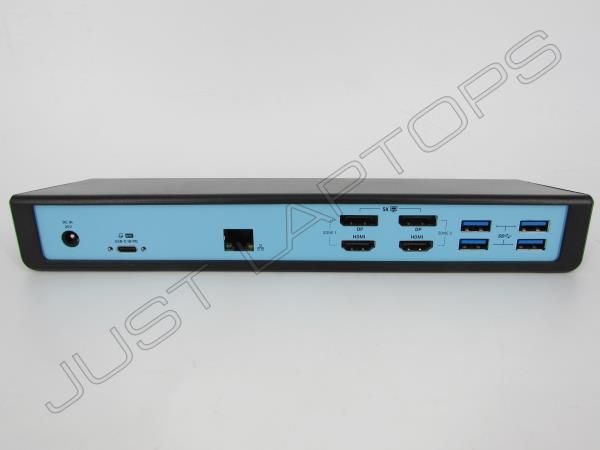 I-Tec CADUAL4KDOCKPD Thunderbolt 3 USB-C USB 3.0 Dual Display 4K Dock w/ PSU