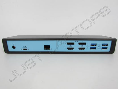 I-Tec CADUAL4KDOCKPD Thunderbolt 3 USB-C USB 3.0 Dual Display 4K Dock w/ PSU